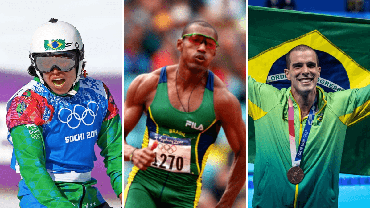 Isabel Clark, Claudinei Quirino e Bruno Fratus serão embaixadores da Casa Brasil nos Jogos Olímpicos de Inverno Milão-Cortina 2026 