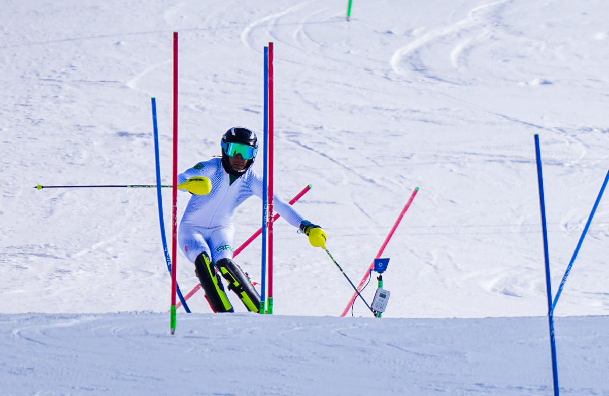Giovanni Ongaro, do esqui alpino, realiza primeiro treino com o Time Brasil nos Jogos Olímpicos: “quero retribuir 110%”