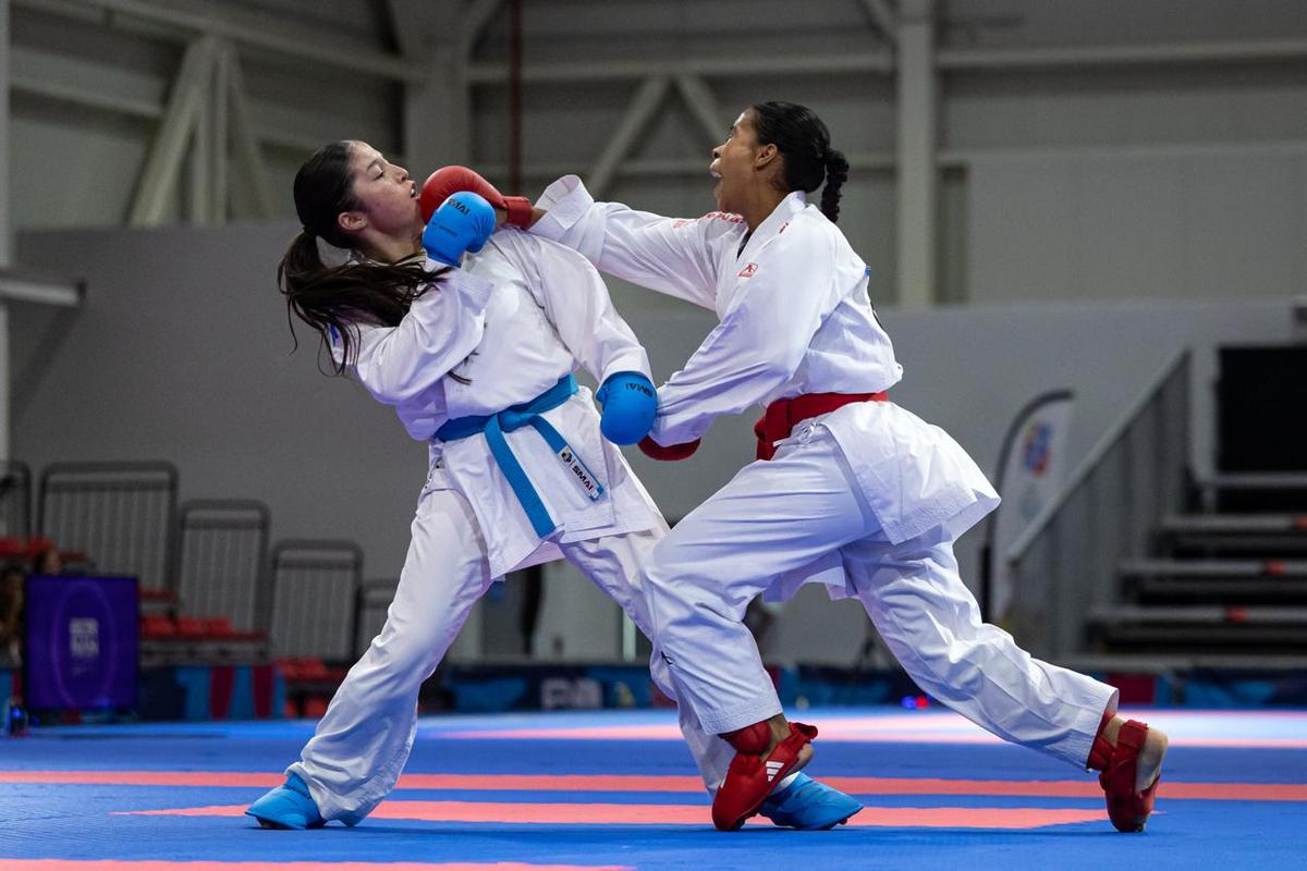 Samanta Pereira conquista ouro no karatê com yuko decisivo nos segundos finais