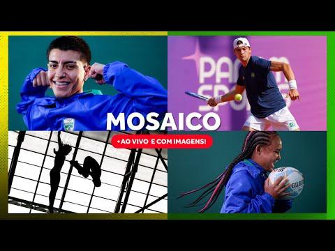 AO VIVO: MOSAICO | JOGOS PAN-AMERICANOS JÚNIOR - ASSUNÇÃO 2025 | 16/08