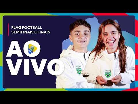FLAG FOOTBALL - SEMIFINAIS E FINAIS AO VIVO - 19/04 (APENAS IMAGENS) | SUL-AMERICANO DA JUVENTUDE