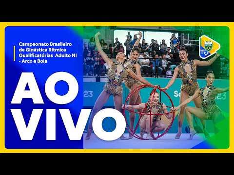 BRASILEIRO DE GINÁSTICA RÍTMICA - 30/04 | QUALIFICATÓRIAS MANHÃ