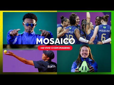 AO VIVO: MOSAICO | JOGOS PAN-AMERICANOS JÚNIOR - ASSUNÇÃO 2025 | 15/08