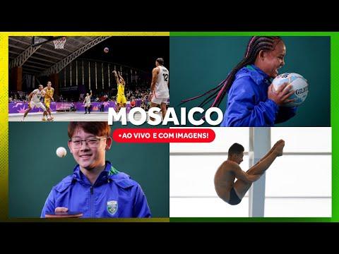 AO VIVO: MOSAICO | JOGOS PAN-AMERICANOS JÚNIOR - ASSUNÇÃO 2025 | 17/08