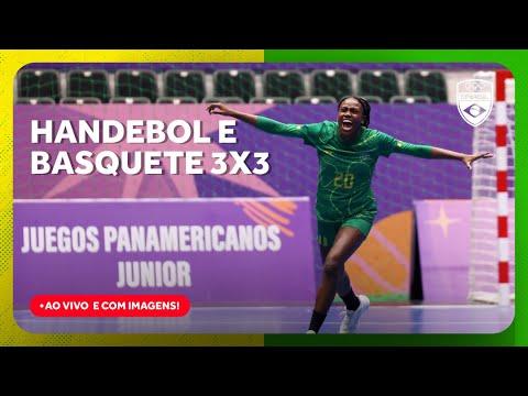 AO VIVO: JOGOS PAN-AMERICANOS JÚNIOR - ASSUNÇÃO 2025 | 15/08 - BASQUETE 3X3 E HANDEBOL