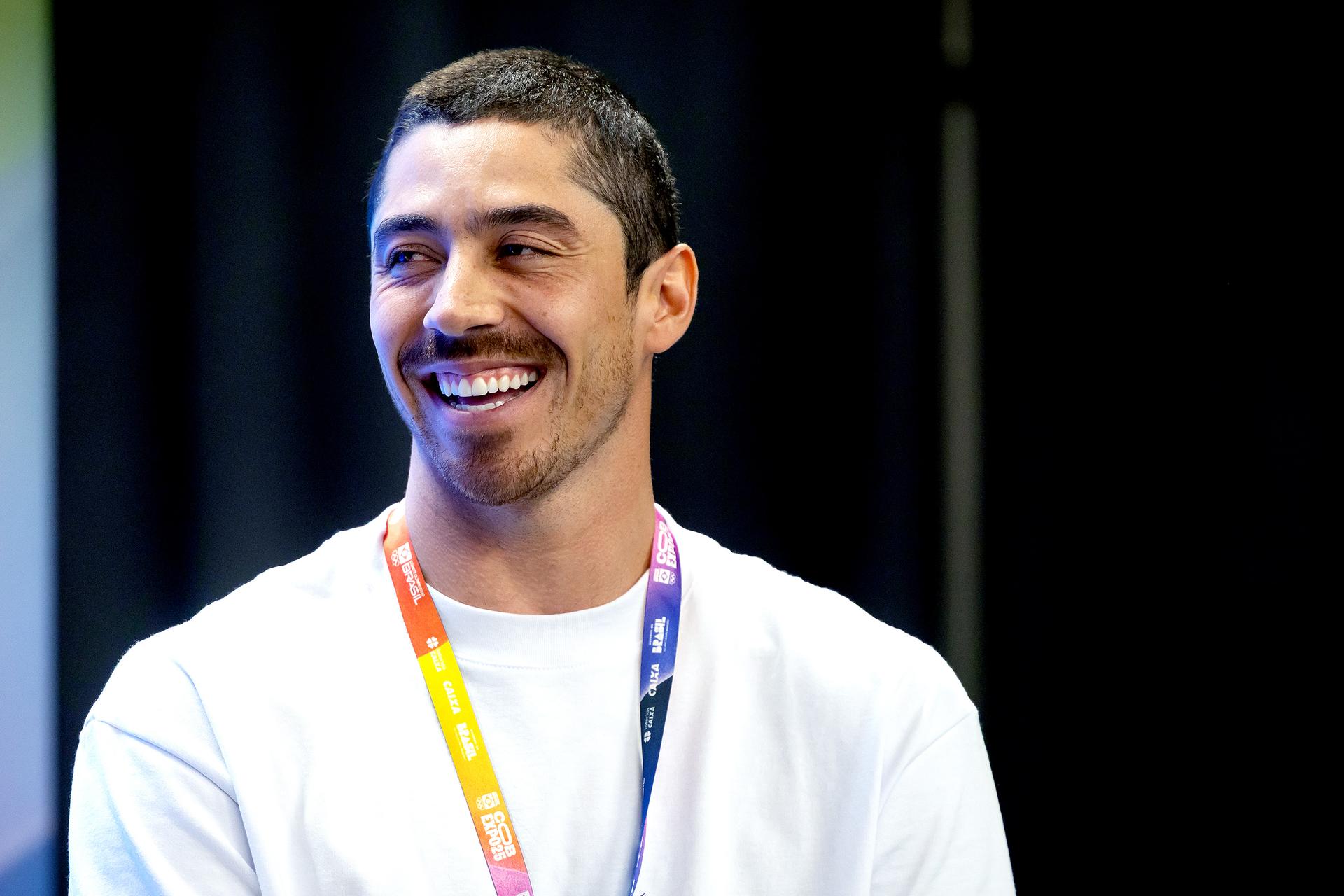Campeão mundial Yago Dora participa de painel na COB Expo 2025 (Jonne Roriz/COB) Campeão mundial Yago Dora participa de painel na COB Expo 2025 (Jonne Roriz/COB)