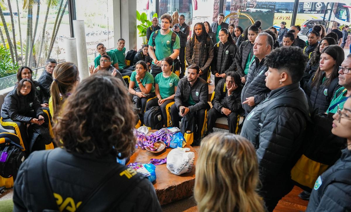 Primeiras equipes do Time Brasil desembarcam em Assunção