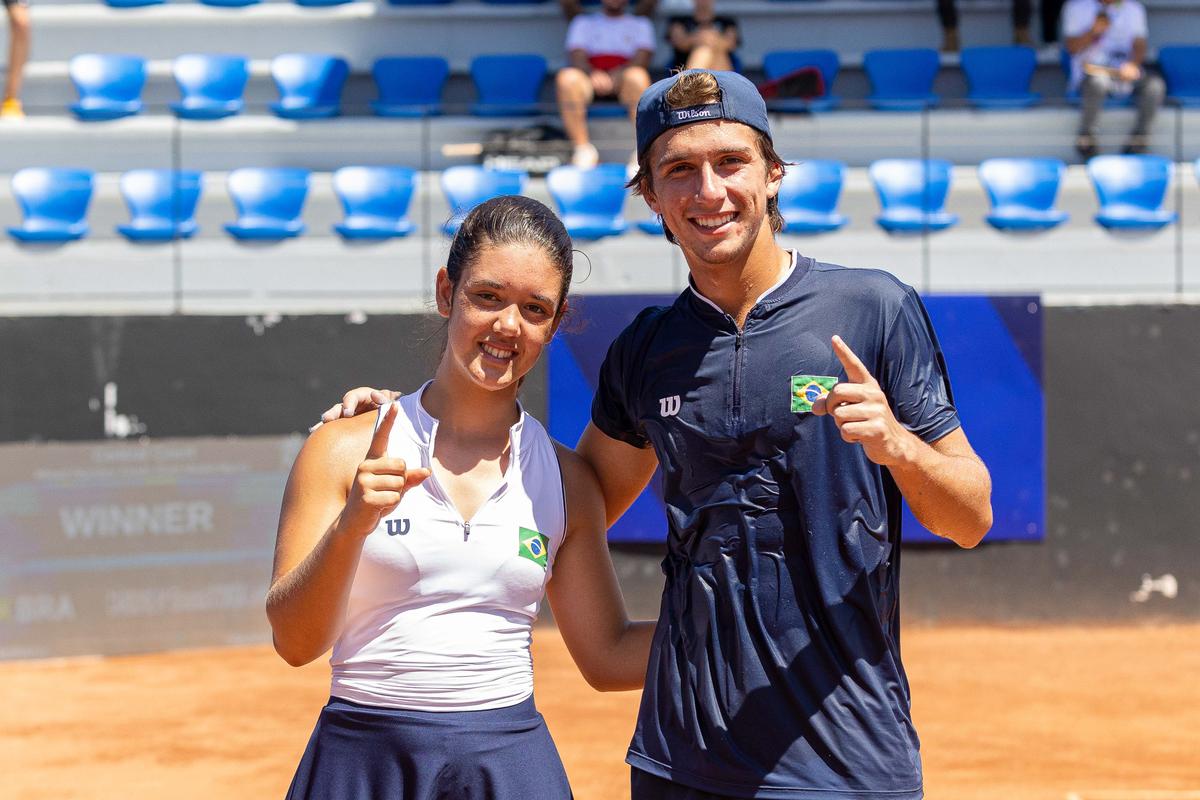 Leonardo Storck e Maria Eduarda Carbone brilham no Panamá 2026
