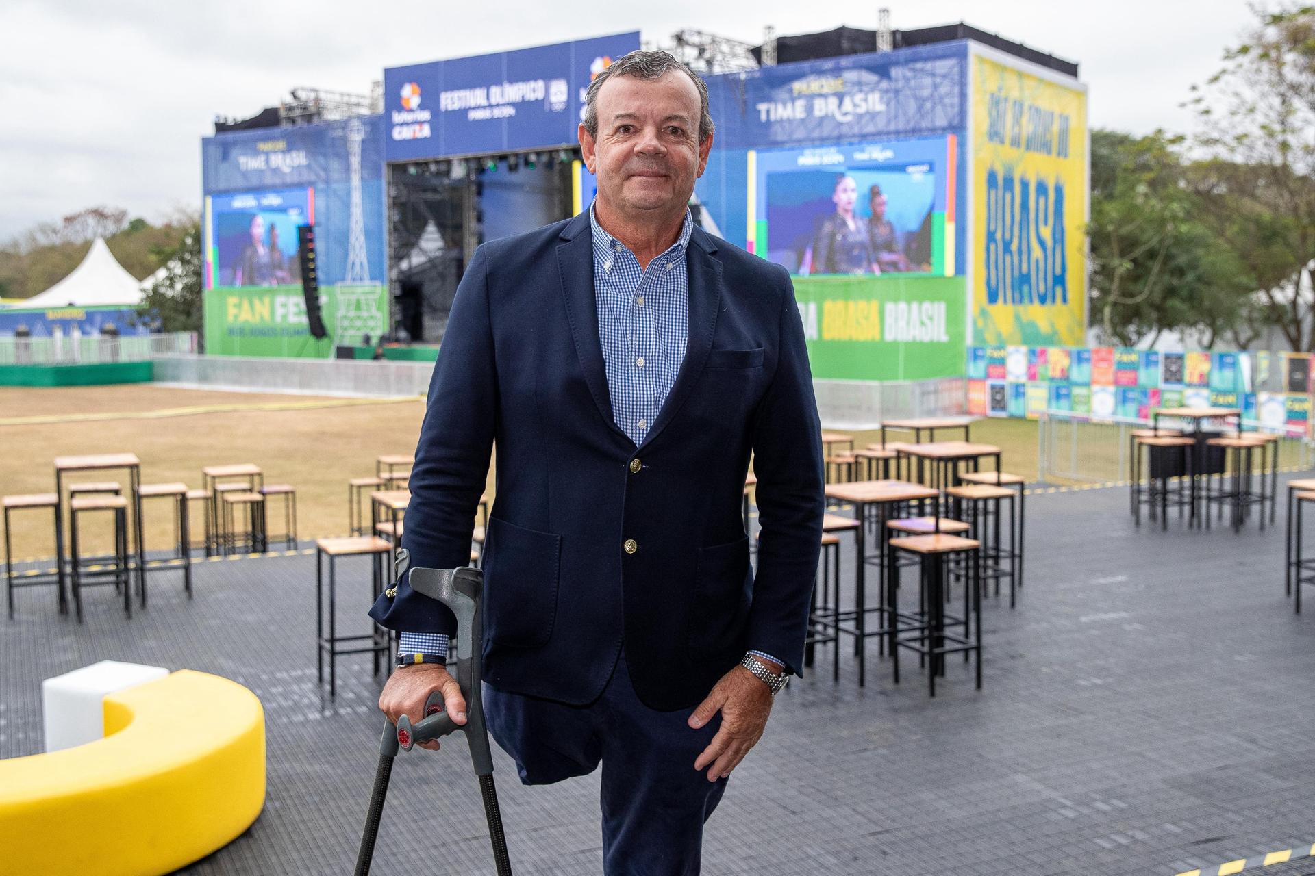 Medalhista olímpico Lars Grael. Foto: Léo Barrilari/COB Medalhista olímpico Lars Grael. Foto Léo Barrilari COB