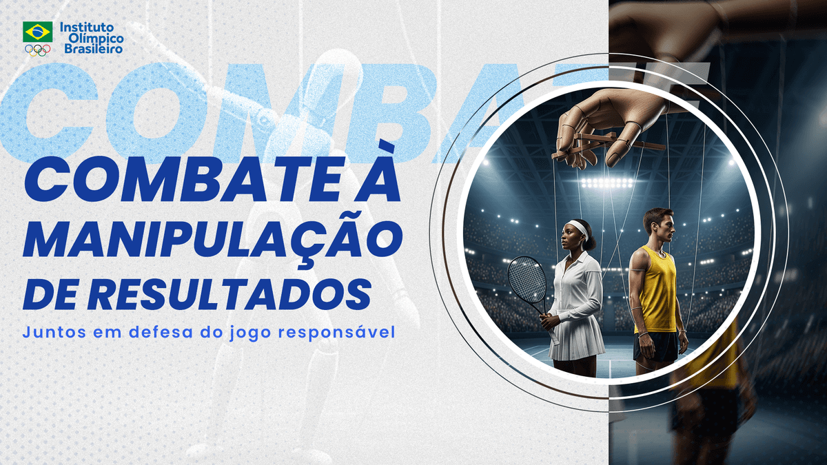 Comitê Olímpico do Brasil lança curso gratuito sobre Manipulação de Resultados