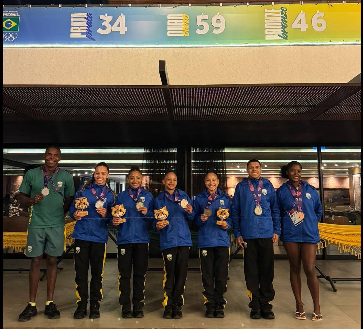 Resumo ASU 2025: Canoagem, Atletismo, Ginástica Artística, Triatlo e Wrestling vão ao pódio no Pan Júnior